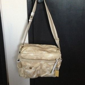Authentic Coach baby bag with changing pad