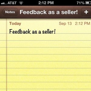 Feedback