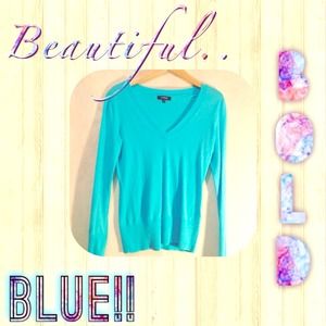 Beautiful Blue~Aqua Express Sweater