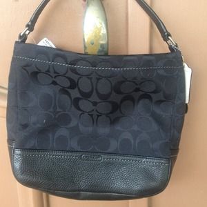 Black authentic coach purse REDUCED