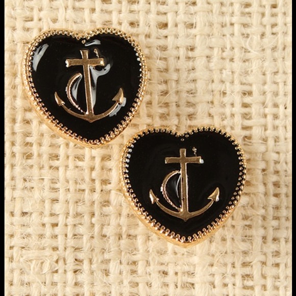 🎀SOLD OUT🎀Gorgeous Anchor Earrings - Picture 3 of 3