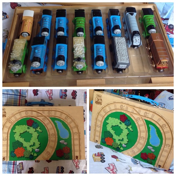 Thomas & Friends Wood Storage Box..Price is Set.