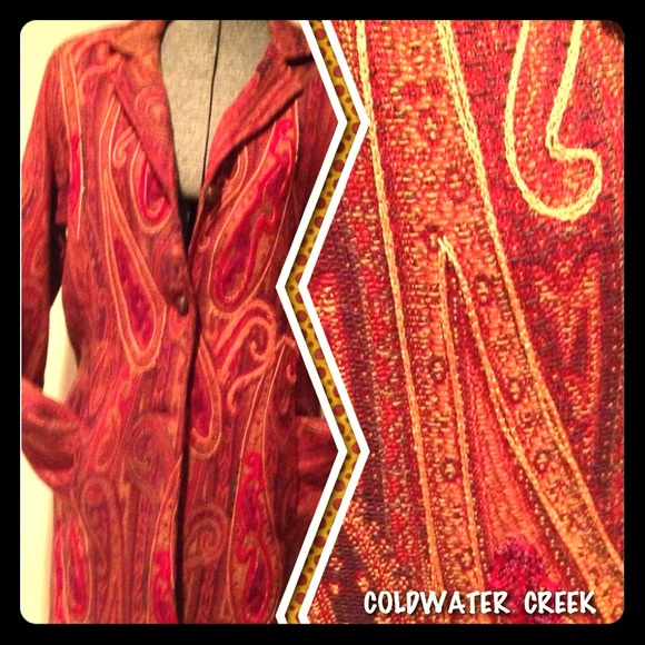 HOLD YELLOWGIRL1965 PAISLEY BLAZER