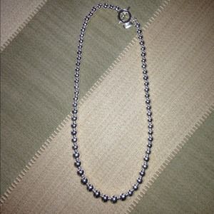 Ralph Lauren silver pearl  necklace.💜
