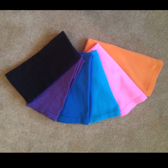 ❌SOLD❌Six Sugarlips tops ribbed colorful rainbow