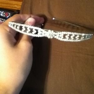 Diamond hair band
