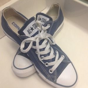 Navy Blue Converse