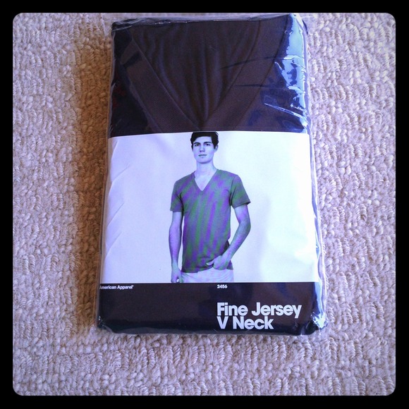 Navy American Apparel tee - Picture 1 of 1