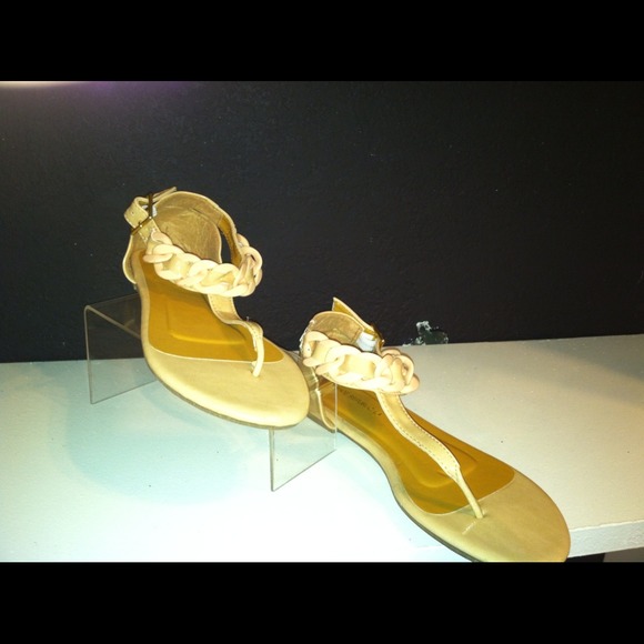 Nude sandals