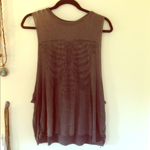 SOLD💗Ribs muscle t, button up, striped crop