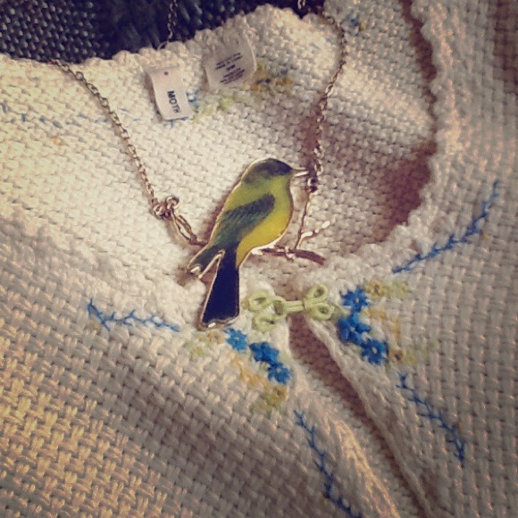 BOHO Flash Sale!! Embroidered Moth, Anthropologie