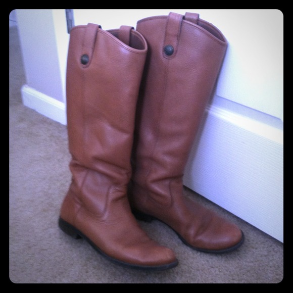 Merona Cognac Tan Riding Boots