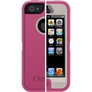 Pink iPhone 5 Otterbox Defender Case