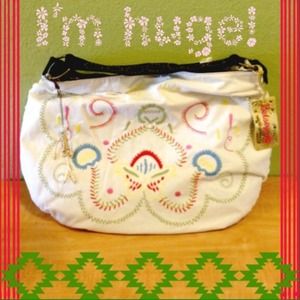 Betsey Johnson fiesta extra large hobo boho style