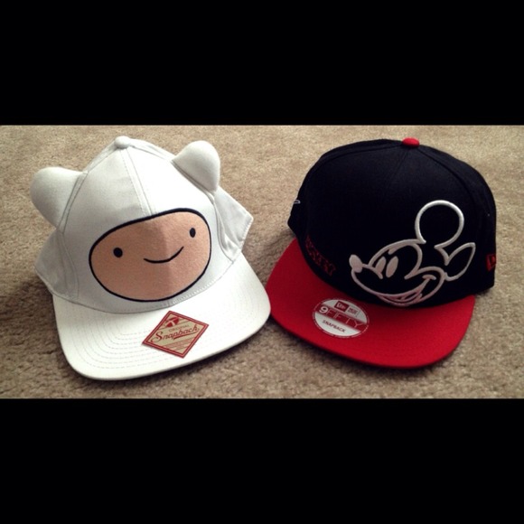 Adventure Time Finn hat with ears.