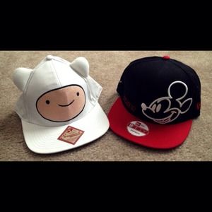 Adventure Time Finn hat with ears.