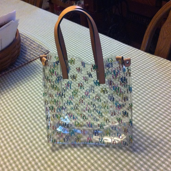 Dooney & bourke clear tote