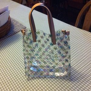 Dooney & bourke clear tote