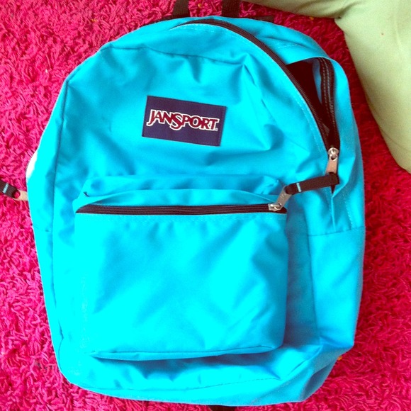 Baby Blue/Teal Jansport Backpack