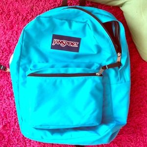 Baby Blue/Teal Jansport Backpack