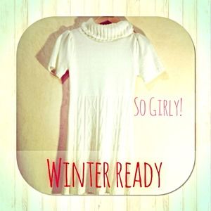 🎀WhiteSweater Dress