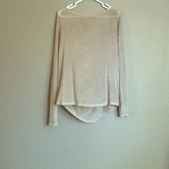 Backless long sleeve