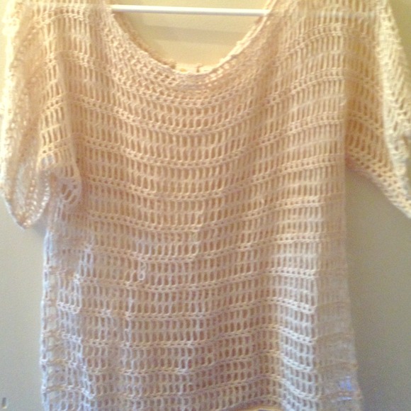 Dainty netted top