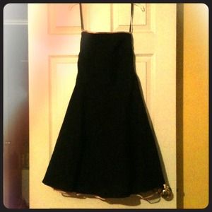 Black and pink homecoming/prom dress