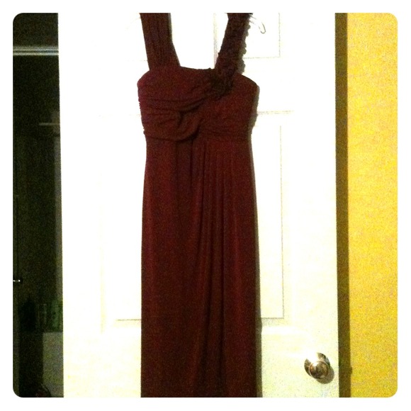 Red homecoming dress