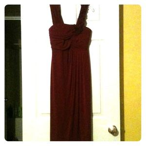Red homecoming dress