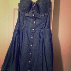 Victoria secrets denim dress