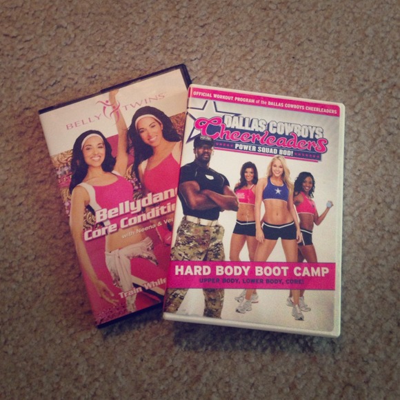 ON HOLD {belly dance & DCC work out DVDs}