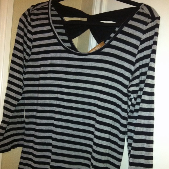 Glam striped top