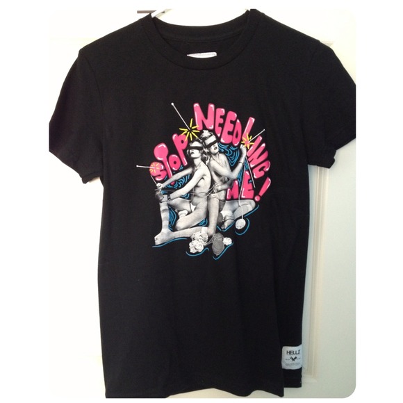 *SOLD* *NWOT* HELLZ BELLZ | Stop Needling Me tee