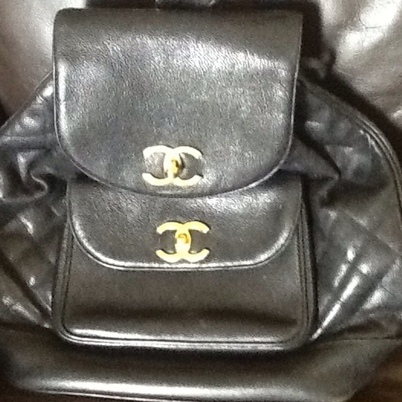 Chanel vintage backpack