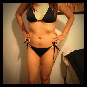 Black Victoria Secret bikini