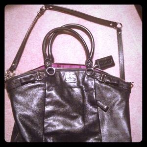 COACH MADISON LEATHER LINDSEY. NWOT Barely used.