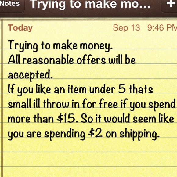 All offers will be looked at
