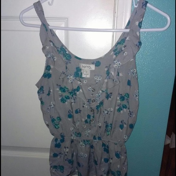 Floral tank