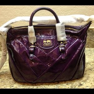 COACH Madison Juliette Patent Leather