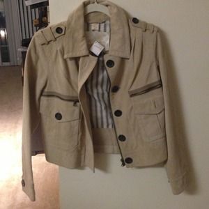 Coach suede coat