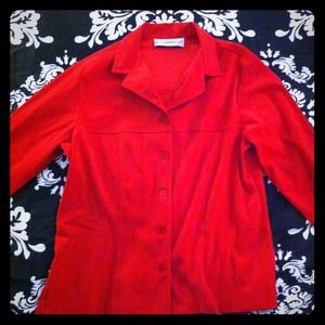 Sag Harbor- lightweight deep pink blazer