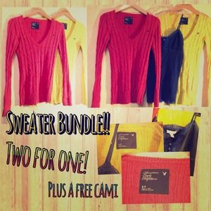 2 for price of 1 AEO Sweaters