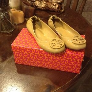 Tory burch Reva-polished Patent Leather