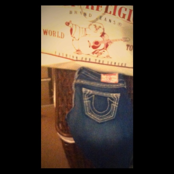 True religion brand jeans Johnny big T