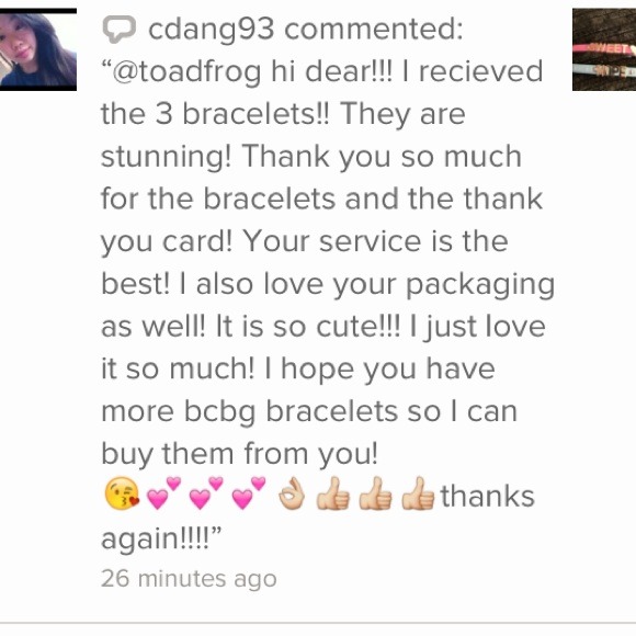 Feed Back from a satisfied customer👍👍👍😍😍😍❤❤❤