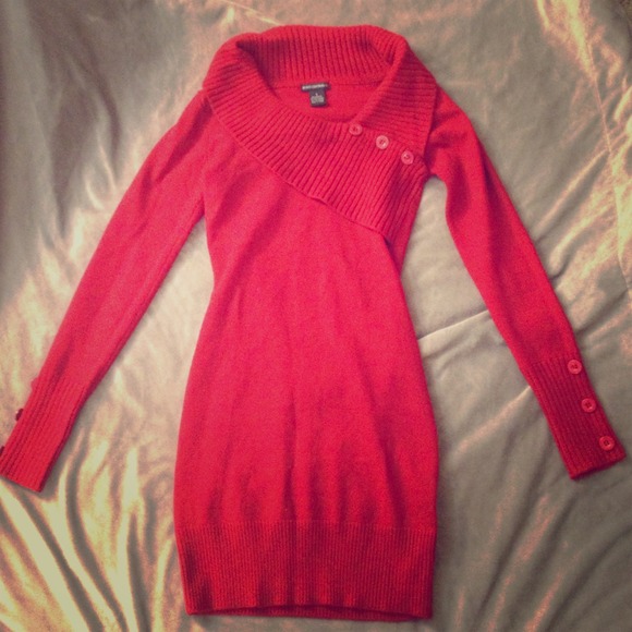 🚫SOLD🚫Adorable, red sweater dress