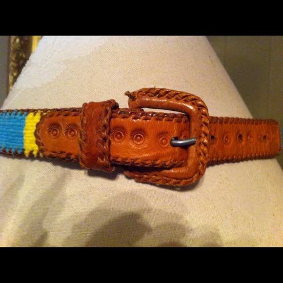 Colorful Leather Belt