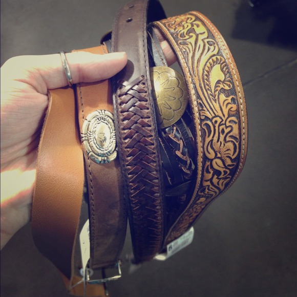 Boho Belts. Most are waist belts. Each belt is 13!