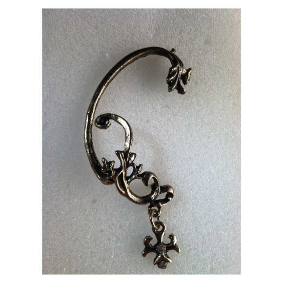 Floral Ear Cuff